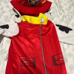 Paw Patrol Marshall Costume Red and Yellow Halloween